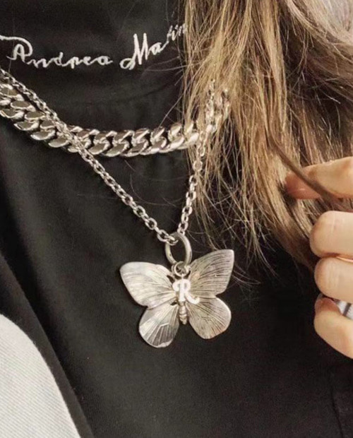 RAF BUTTERFLY NECKLACE